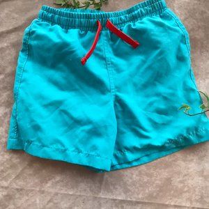 Primary Peacock Blue Swim Trunks 4T-5T